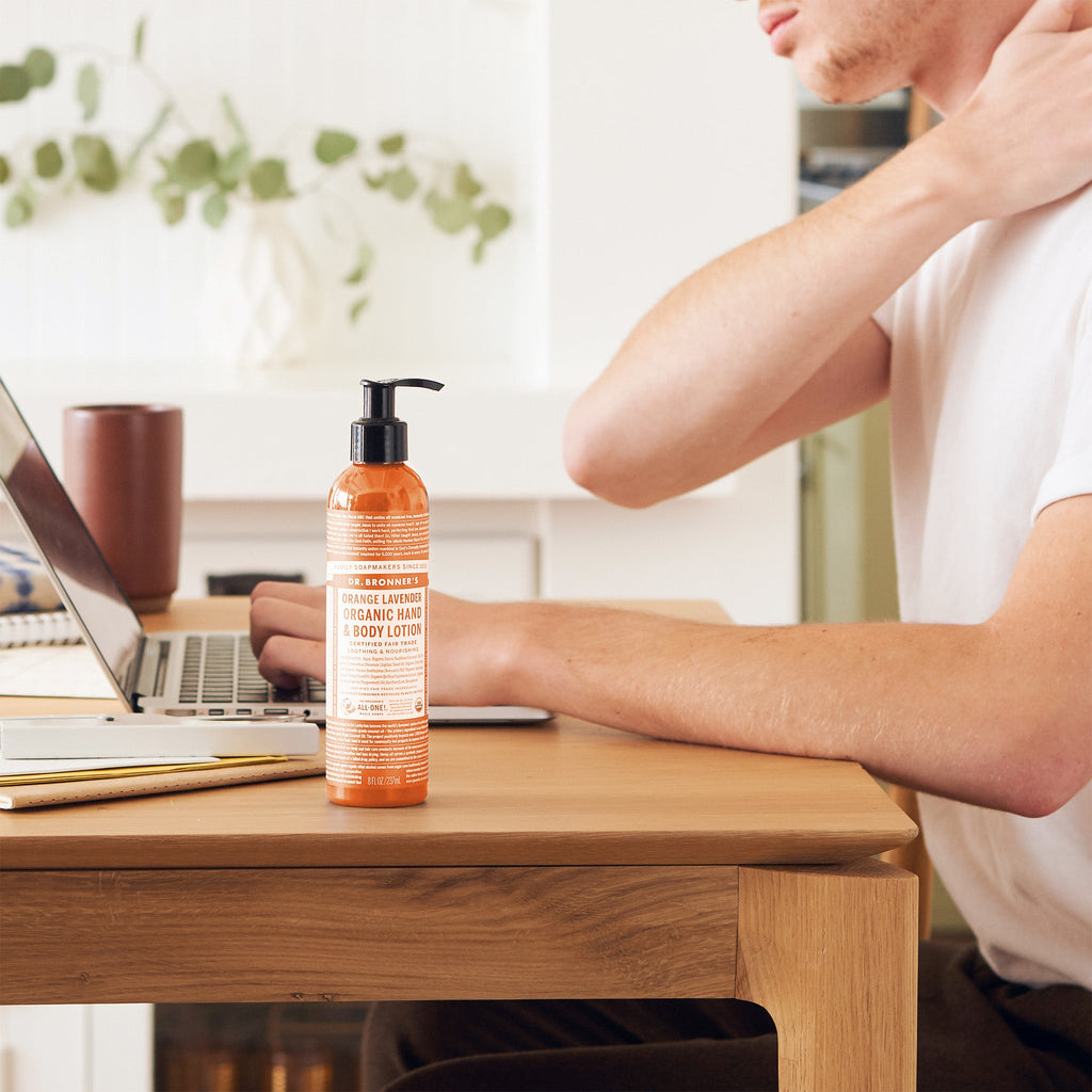 Orange Lavender - Organic Lotions