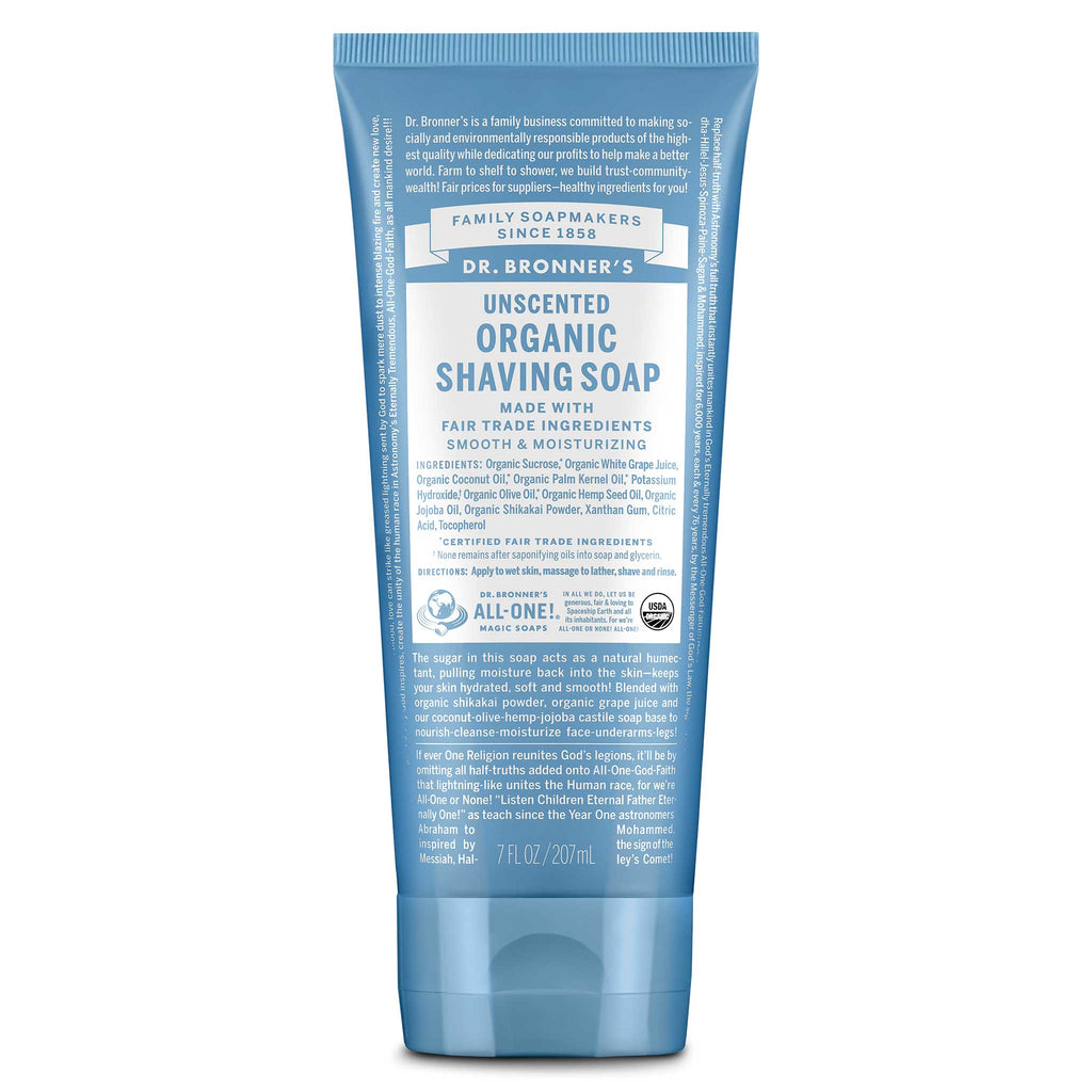 Unscented - Organic Shaving Soaps