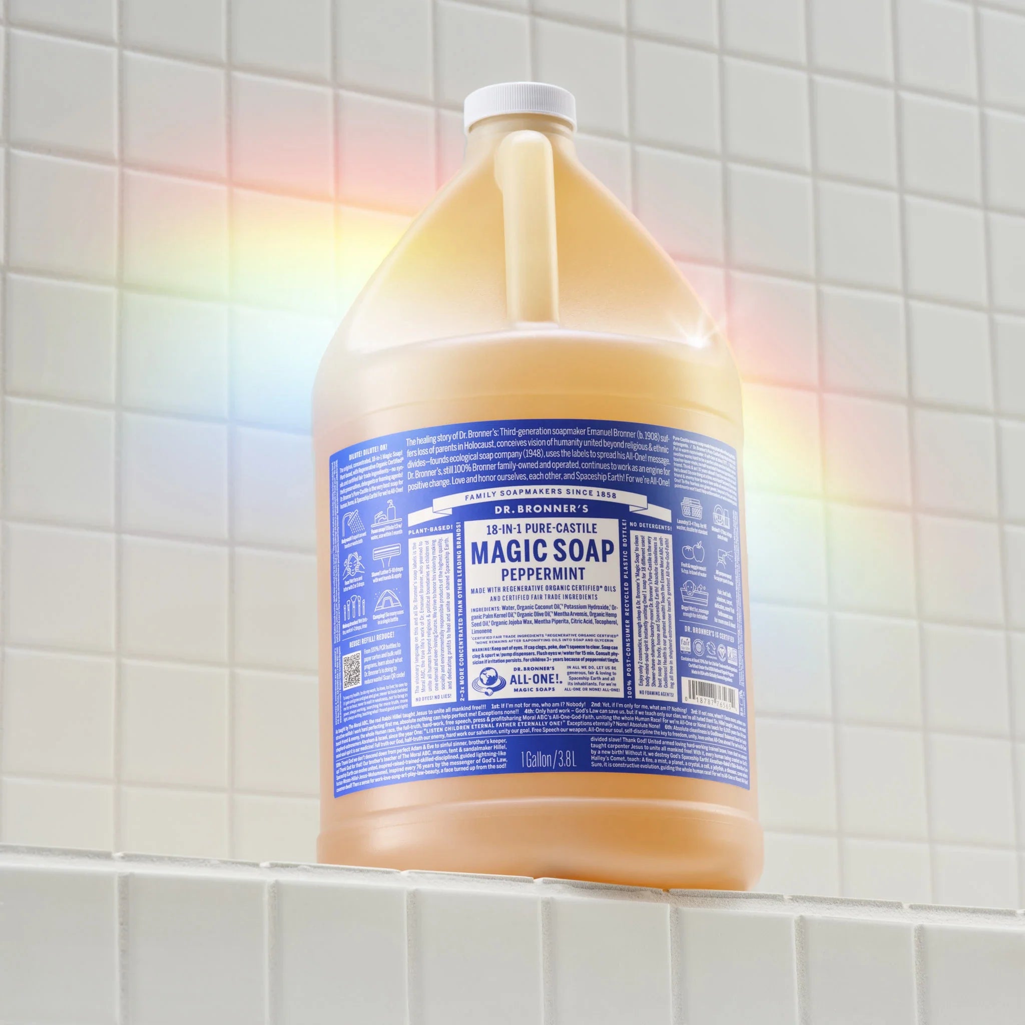 Peppermint - Pure-Castile Magic Soap