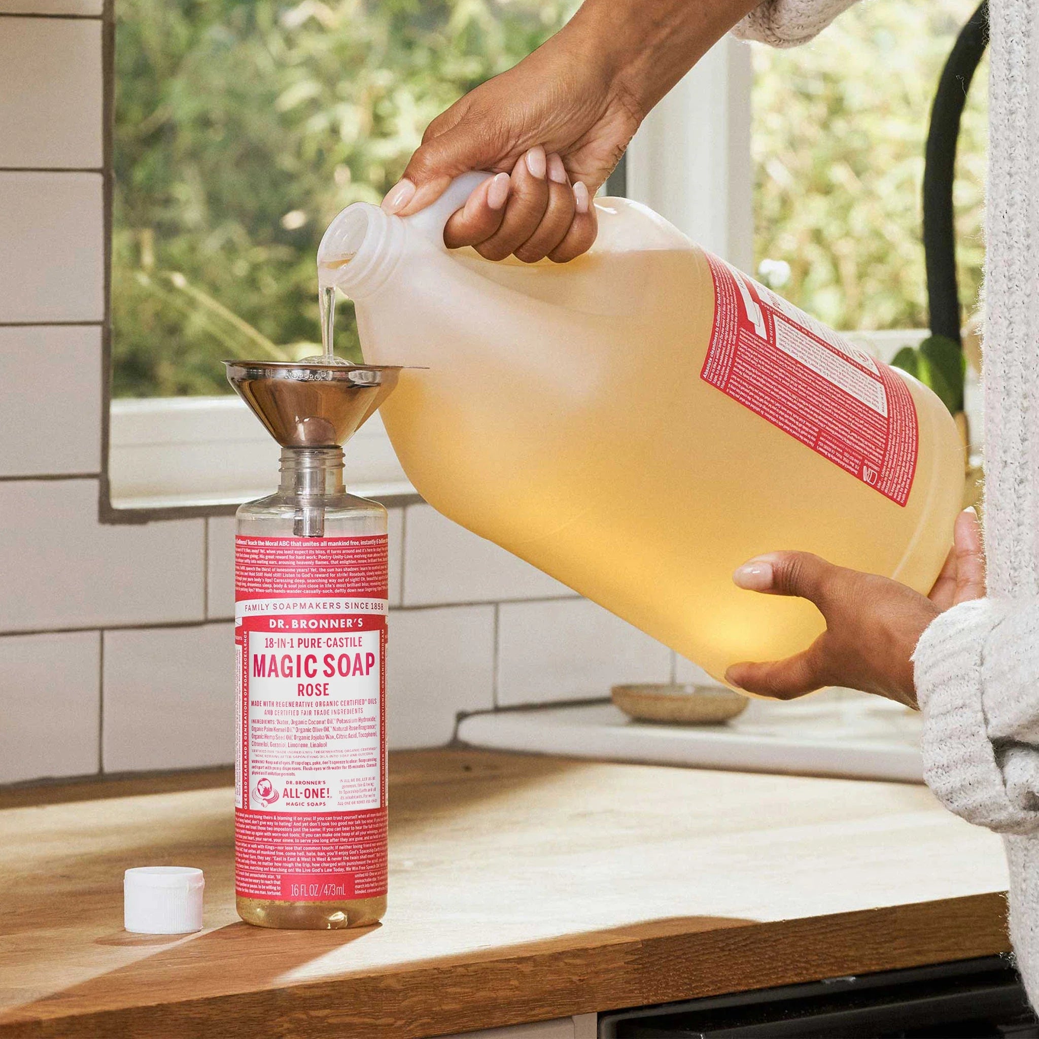 Rose - Pure-Castile Magic Soap
