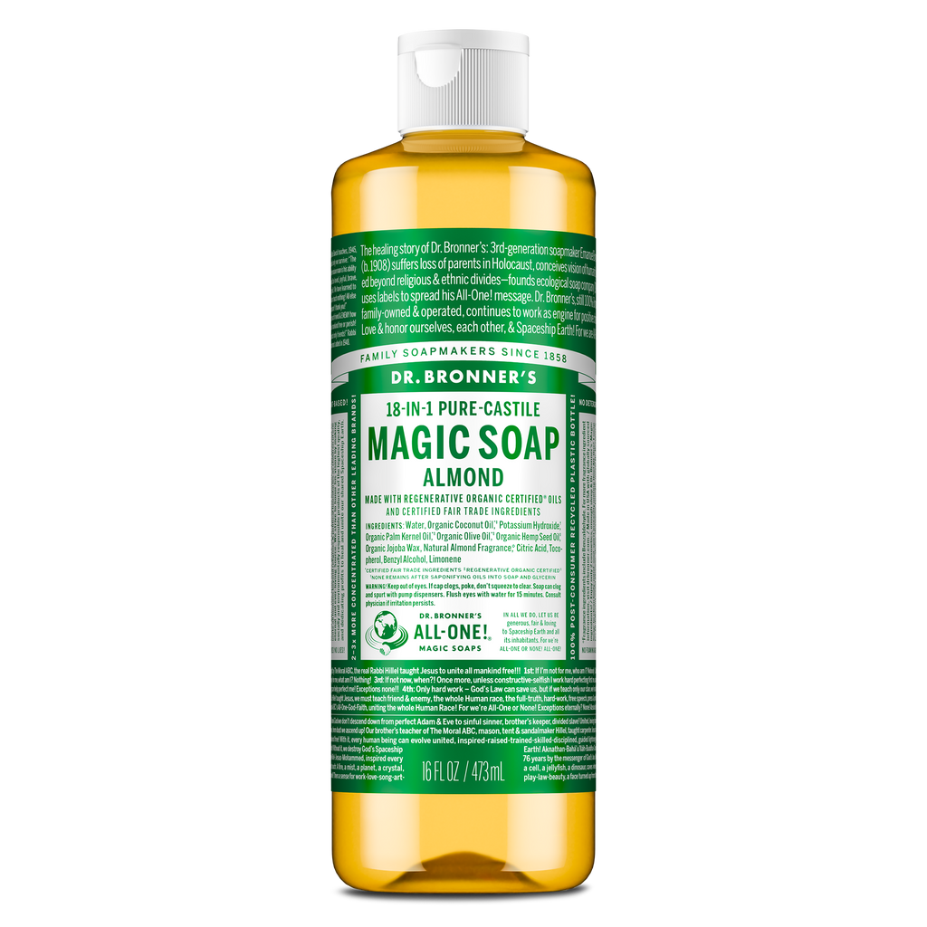 Almond - Pure-Castile Magic Soap