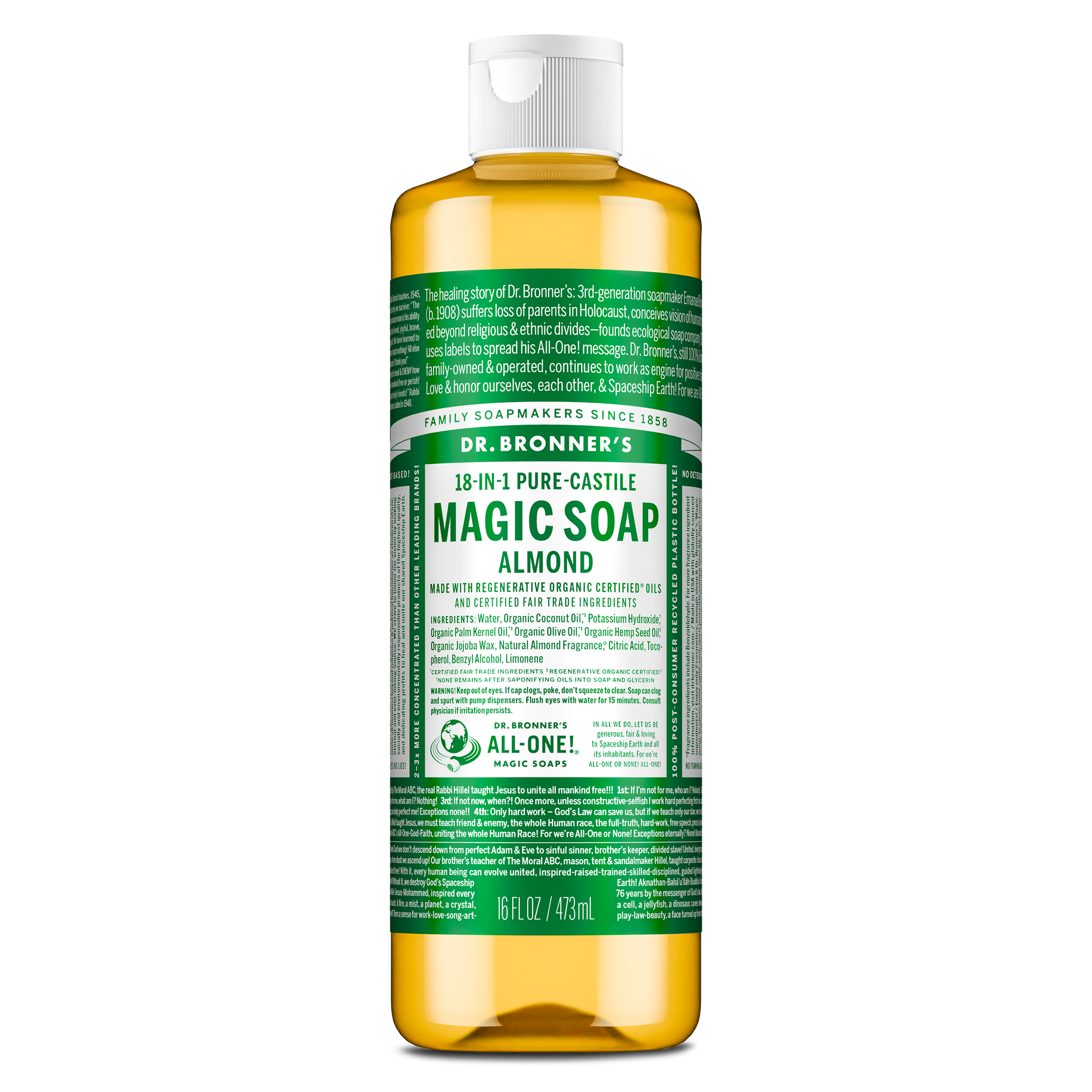 Almond - Pure-Castile Magic Soap