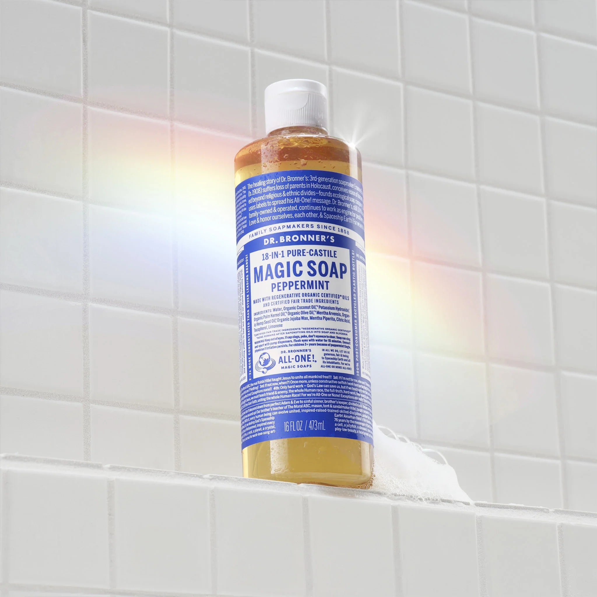 Peppermint - Pure-Castile Magic Soap
