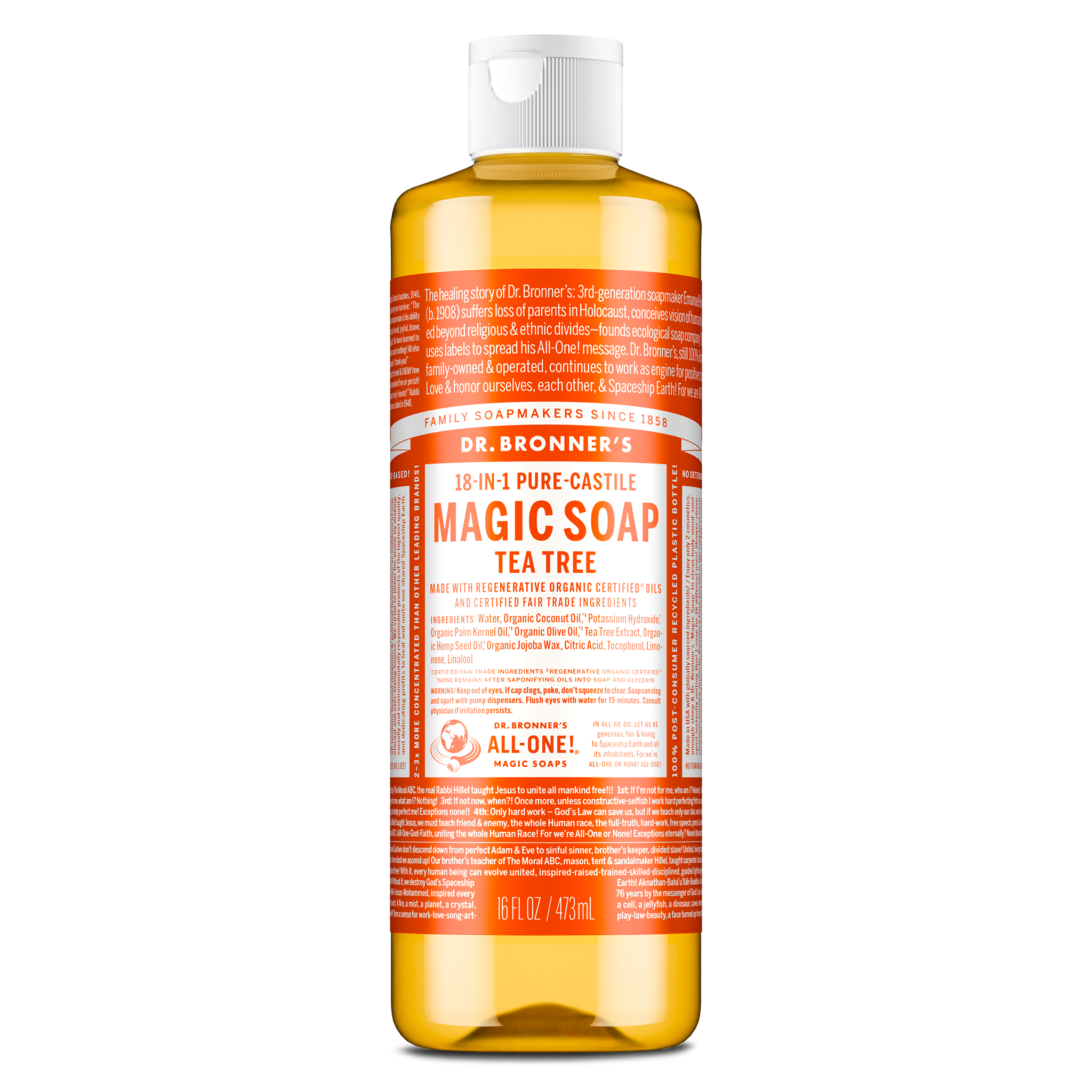 Tea Tree - Pure-Castile Magic Soap
