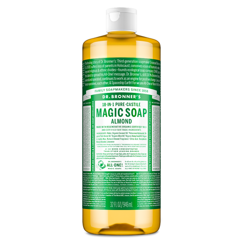 Almond - Pure-Castile Magic Soap