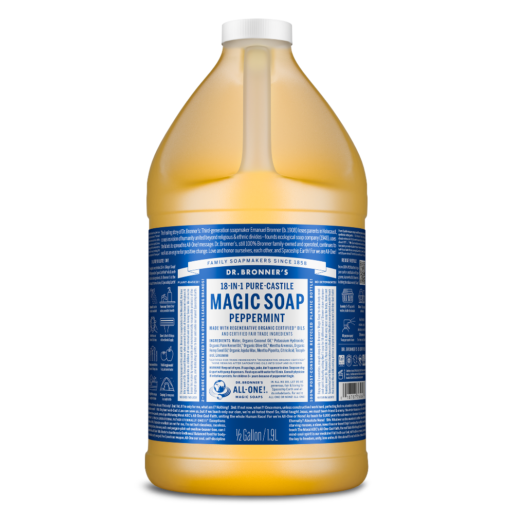 Peppermint - Pure-Castile Magic Soap