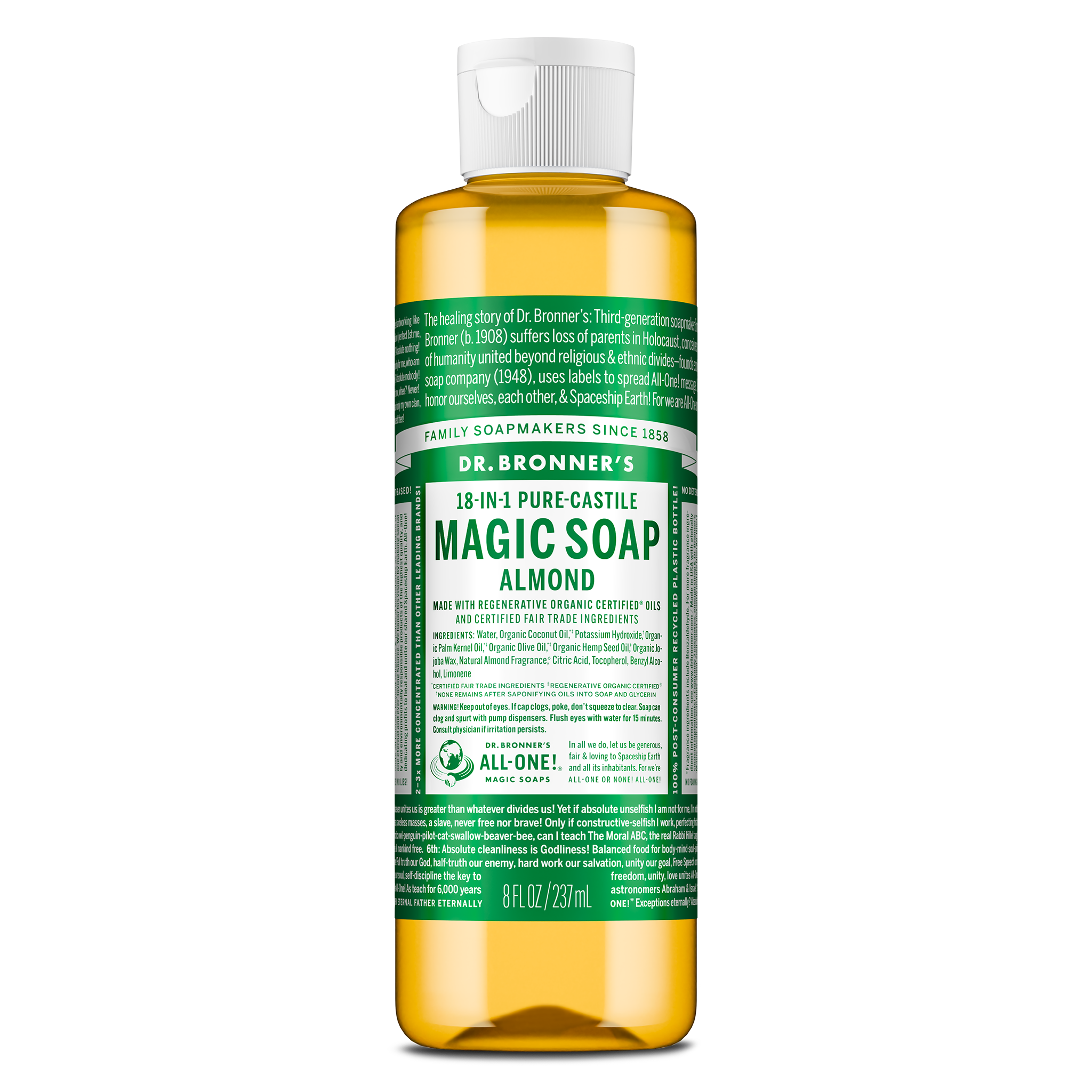 Almond - Pure-Castile Magic Soap