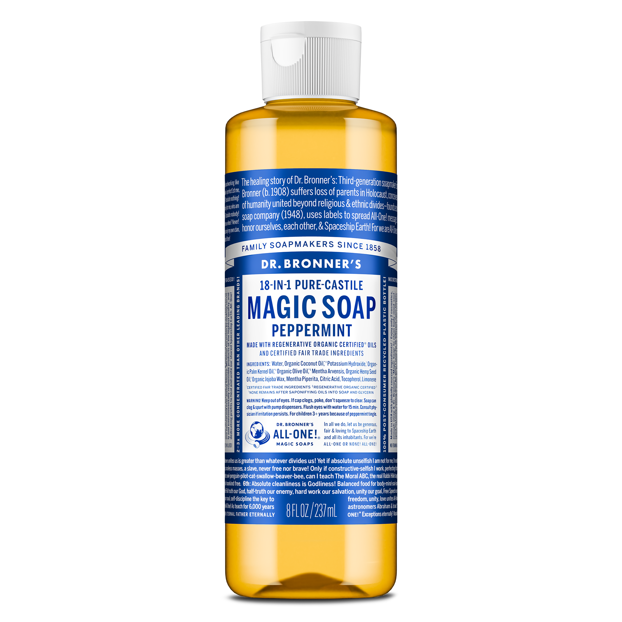 Peppermint - Pure-Castile Magic Soap